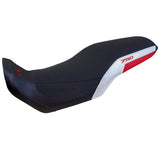 Honda Transalp XL 750 2023-24 Seat Cover Tappezzeria Comfort Ultragrip White Red