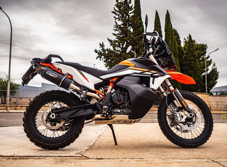 KTM Adventure 890 890R Rally 2020-2024 Exhaust GPR Slip-on Furore Nero