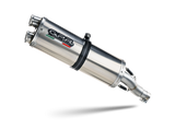 GPR Exhaust System Triumph Tiger 850 2023-2024, Dual Inox, Slip-on Exhaust Including Removable DB Killer and Link Pipe