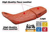 Husqvarna Svartpilen 401 2018-2023 Seat Cover Tappezzeria Vintage Brick Black
