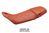 Husqvarna Svartpilen 401 2018-2023 Seat Cover Tappezzeria Vintage Brick Black