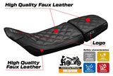 Husqvarna Svartpilen 401 2018-2022 2023 Seat Cover Tappezzeria Vintage Black