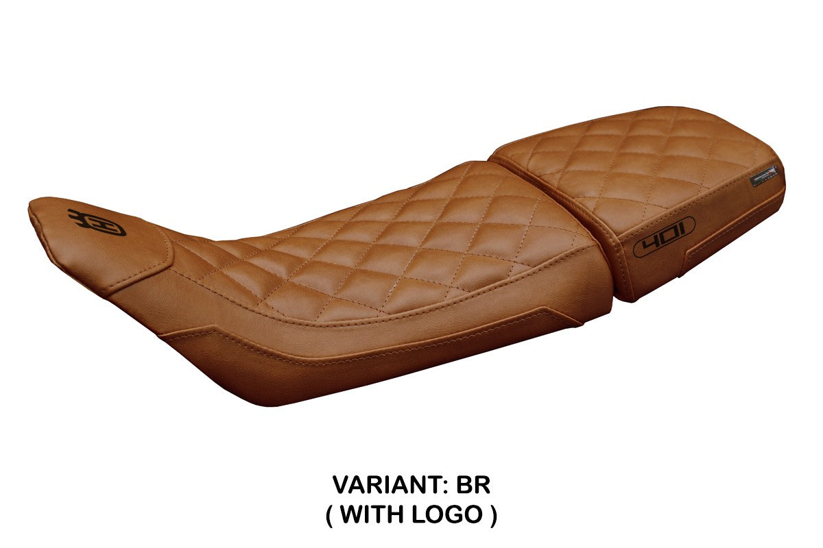 Husqvarna Svartpilen 401 2018-2022 2023 Seat Cover Tappezzeria Vintage Brown