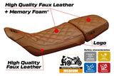 Husqvarna Svartpilen 401 2018-2023 Seat Cover Tappezzeria Vintage Comfort Brown