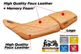 Husqvarna Svartpilen 401 2018-2023 Seat Cover Tappezzeria Vintage Comfort Camel