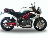 GPR Exhaust for Benelli Tnt 899 2008-2016, Tiburon Titanium, Slip-on Exhaust Including Removable DB Killer and Link Pipe