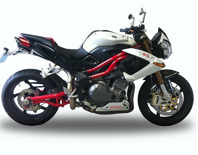 GPR Exhaust for Benelli Tnt 899 2008-2016, Tiburon Poppy, Slip-on Exhaust Including Removable DB Killer and Link Pipe