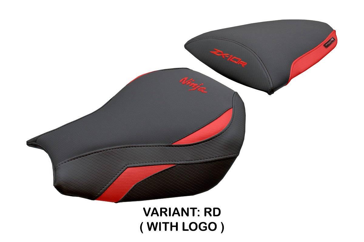 Kawasaki Ninja ZX 10 R 2006-2007 Seat Cover Tappezzeria Red Black
