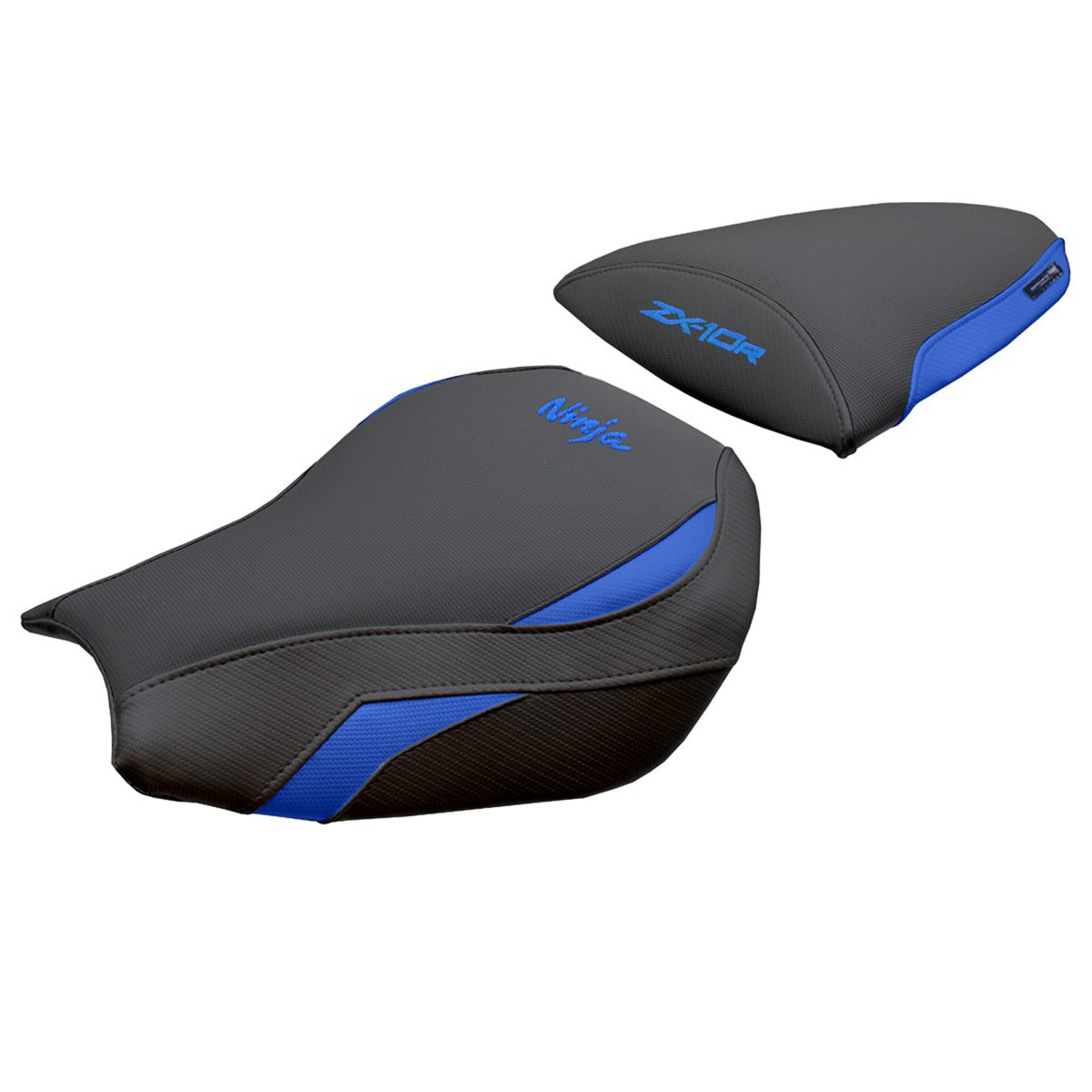 Kawasaki Ninja ZX 10 R 2006-2007 Seat Cover Tappezzeria Comfort Blue Black