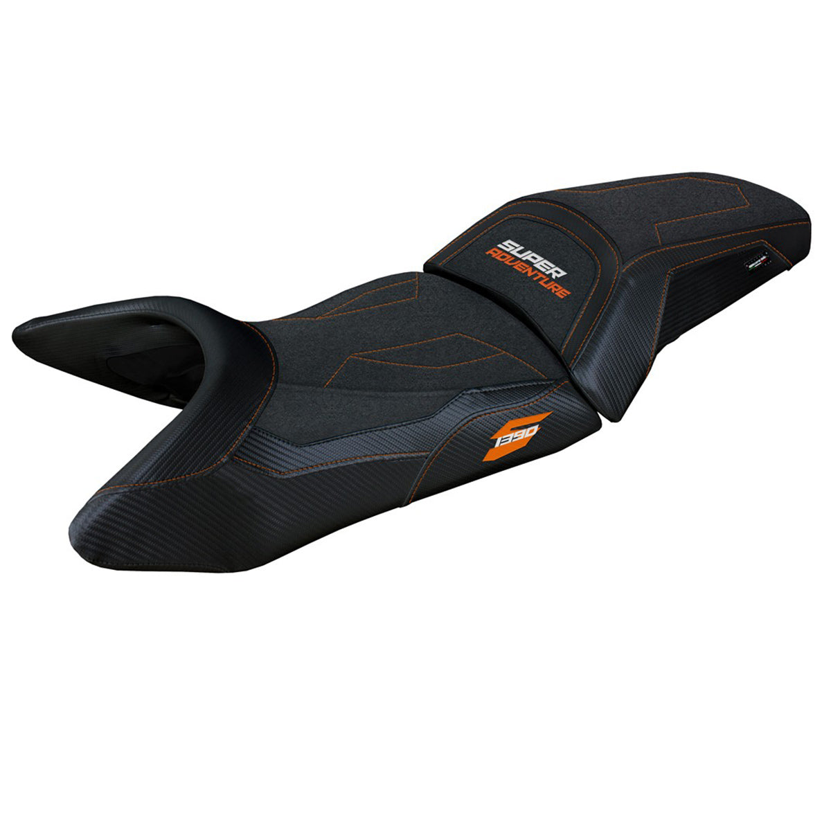 KTM 1390 Super Adventure S 2025 Seat Cover Tappezzeria Ultragrip Black