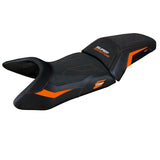 KTM 1390 Super Adventure S 2025 Seat Cover Tappezzeria Ultragrip Orange Black