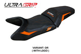 KTM 1390 Super Adventure S 2025 Seat Cover Tappezzeria Ultragrip Orange Black