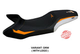 KTM 1390 Super Adventure R 2025 Seat Cover Tappezzeria Orange White Black