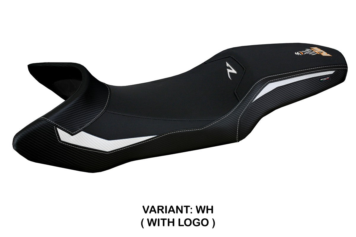 KTM 1390 Super Adventure R 2025 Seat Cover Tappezzeria White Black