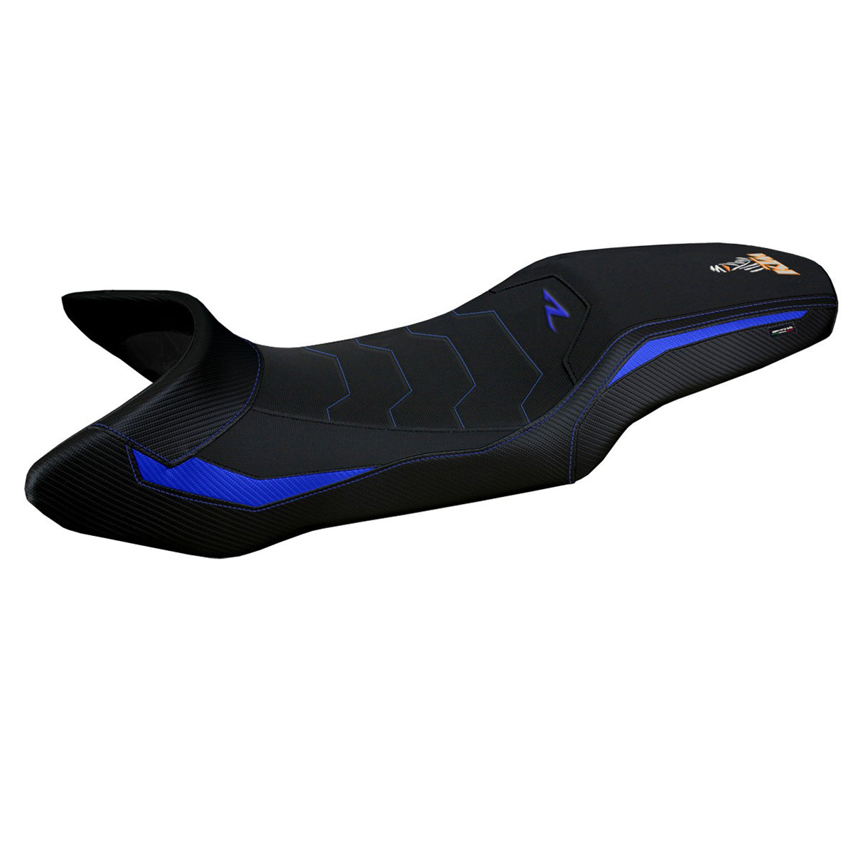 KTM 1390 Super Adventure R 2025 Seat Cover Tappezzeria Comfort Blue Black