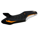 KTM 1390 Super Adventure R 2025 Seat Cover Tappezzeria Comfort Orange White