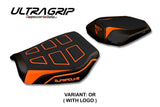 KTM 1390 Super Duke R 2024 Seat Cover Tappezzeria Ultragrip Orange Black