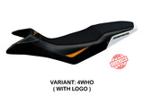 KTM 890 Adventure R 2021 2022 2023 Seat Cover Tappezzeria White Orange Black