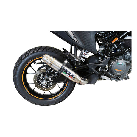KTM Adventure 390 2020 Exhaust GPR Slip-on Deeptone Inox