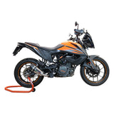 GPR Exhaust System Ktm Adventure 390 2021-2023, GP Evo4 Titanium, Slip-on Exhaust Including Removable DB Killer and Link Pipe