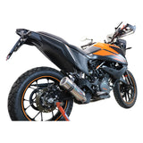 GPR Exhaust System Ktm Adventure 390 2021-2023, M3 Inox , Slip-on Exhaust Including Removable DB Killer and Link Pipe