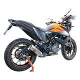 GPR Exhaust System Ktm Adventure 390 2021-2023, M3 Titanium Natural, Slip-on Exhaust Including Removable DB Killer and Link Pipe