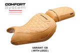 Kawasaki Eliminator 500 2024-2025 Seat Cover Tappezzeria Comfort Camel