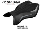 Kawasaki Ninja H2 H2R 2015-2022 2023 Seat Cover Tappezzeria Ultragrip Silver