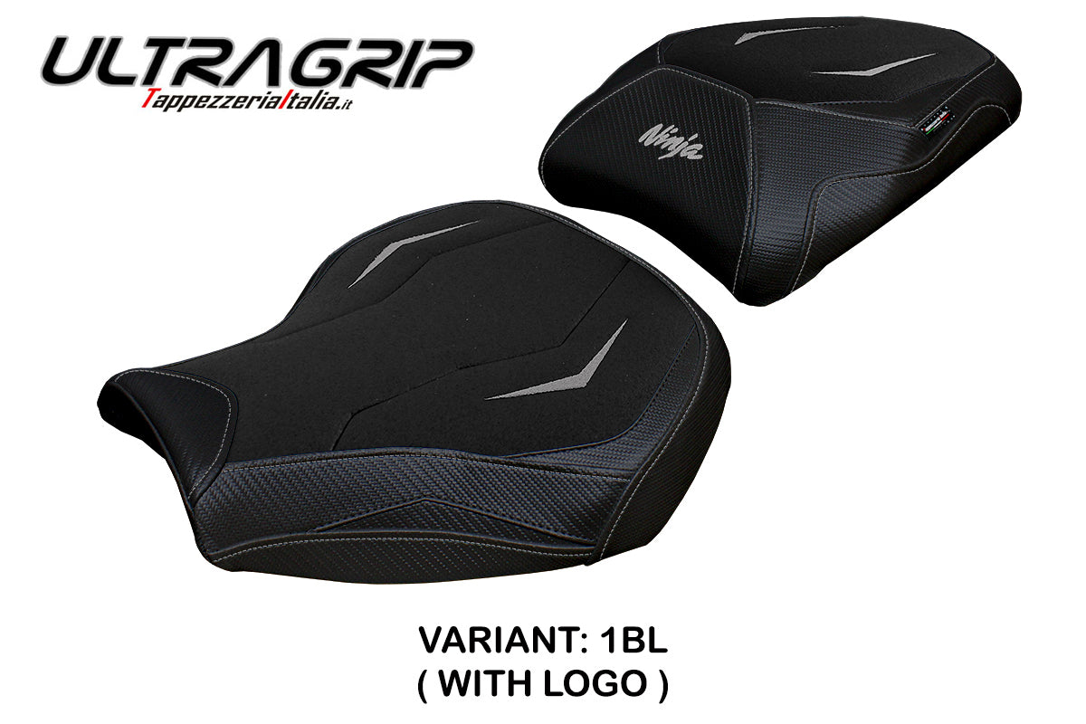 Kawasaki Ninja H2 1000SX 2018-2022 2023 Seat Cover Tappezzeria Ultragrip Black