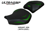 Kawasaki Ninja H2 1000SX 2018-2022 2023 Seat Cover Tappezzeria Ultragrip Green