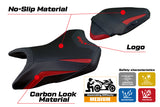 Kawasaki Ninja 500 2024 Seat Cover Tappezzeria Dark Red Black