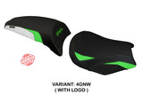 Kawasaki Ninja 650 Z650 2017-2022 2023 Seat Cover Tappezzeria Green White Black