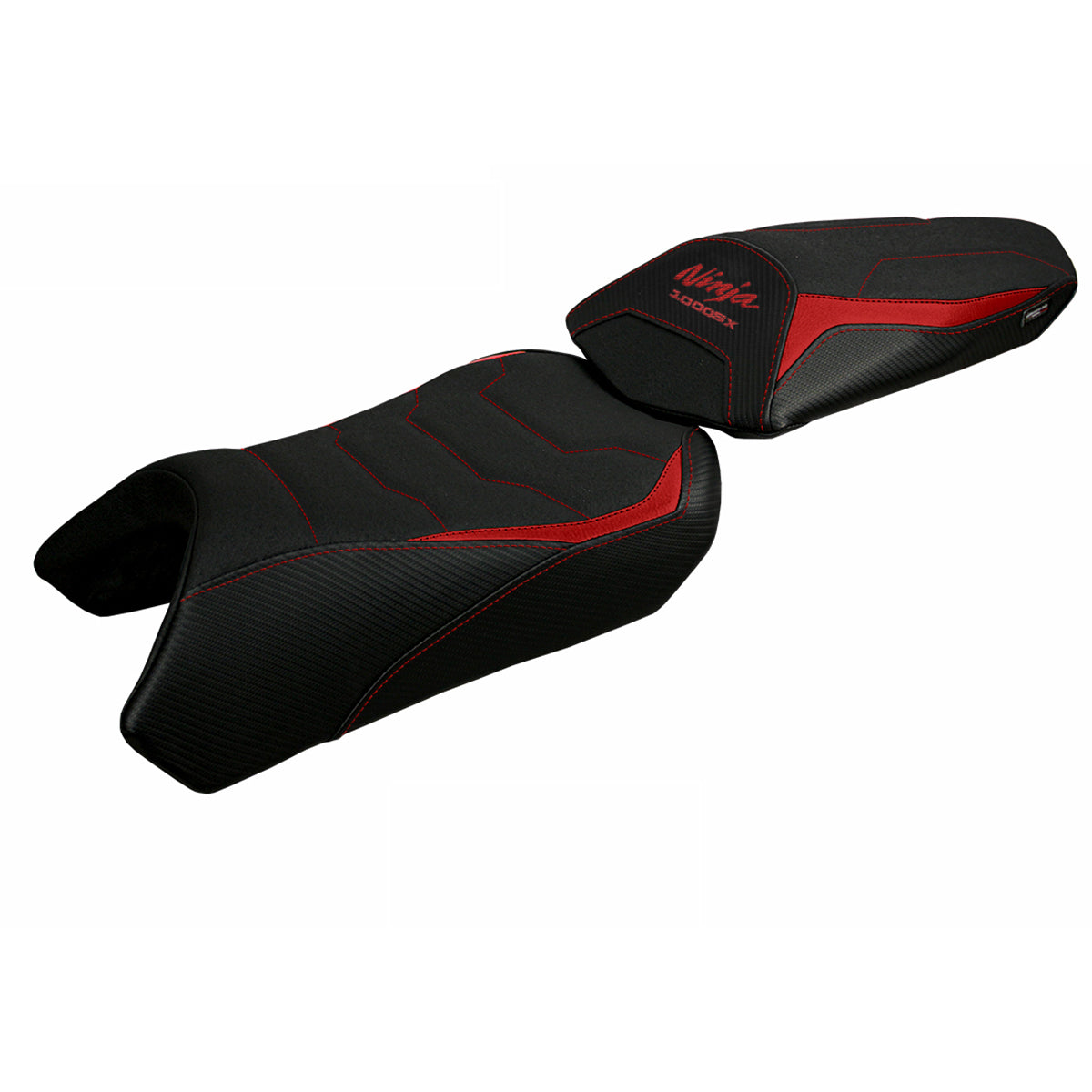 Kawasaki Ninja 1000 2020 2021 2022 2023 Seat Cover Tappezzeria Ultragrip Red