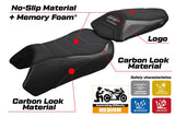 Kawasaki Ninja 1100 SX 2025  Seat Cover Tappezzeria Comfort Grey Black