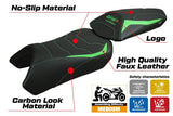 Kawasaki Ninja 1100 SX 2025  Seat Cover Tappezzeria Ultragrip Green Black