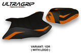 Kawasaki Z800 2013 2014 2015 2016 Seat Cover Tappezzeria Ultragrip Orange Black