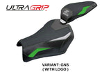 Kawasaki Z900 2025 Seat Cover Tappezzeria Ultragrip Green Silver Black