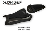 Kawasaki Ninja ZX10R 2011-2013 2014 2015 Seat Cover Tappezzeria Ultragrip Grey