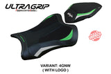 Kawasaki Ninja ZX10R 2021 2022 2023 Seat Cover Tappezzeria Ultragrip Green White