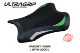 Kawasaki Ninja ZX10RR 2021 2022 2023 Seat Cover Tappezzeria Ultragrip Green Wh