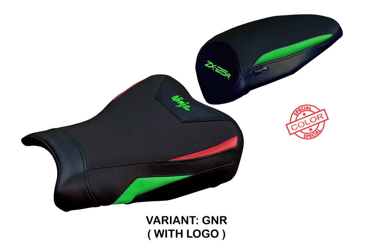 Kawasaki ZX25R 2020 2021 2022 2023 2024 Seat Cover Tappezzeria Green Red Black