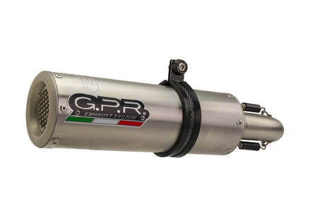 GPR Exhaust System Kawasaki ZX10R 2004-2005, M3 Inox , Slip-on Exhaust Including Removable DB Killer and Link Pipe