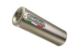 GPR Exhaust for Benelli 502 C 2019-2020, M3 Titanium Natural, Slip-on Exhaust Including Removable DB Killer and Link Pipe