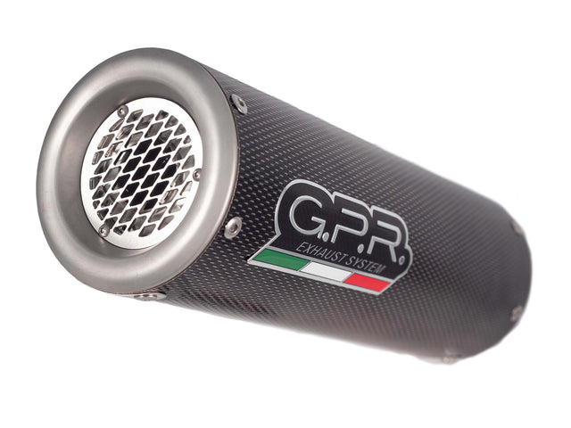 GPR Exhaust System Suzuki GSXR 750 K8 2008-2010, M3 Poppy , Slip-on Exhaust Including Link Pipe