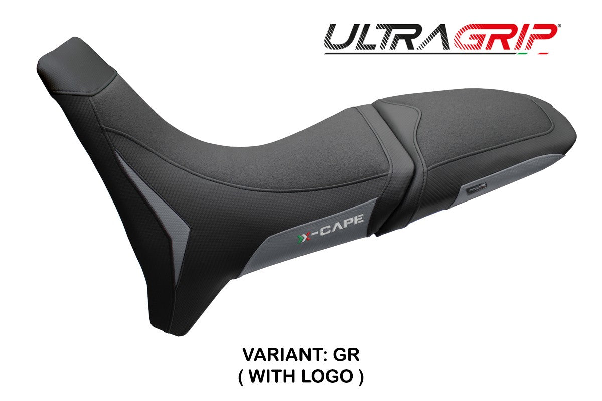 Moto Morini X Cape 650 700 2021-2025 Seat Cover Tappezzeria Ultragrip Grey Black