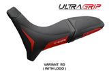 Moto Morini X Cape 650 700 2021-2025 Seat Cover Tappezzeria Ultragrip Red Black