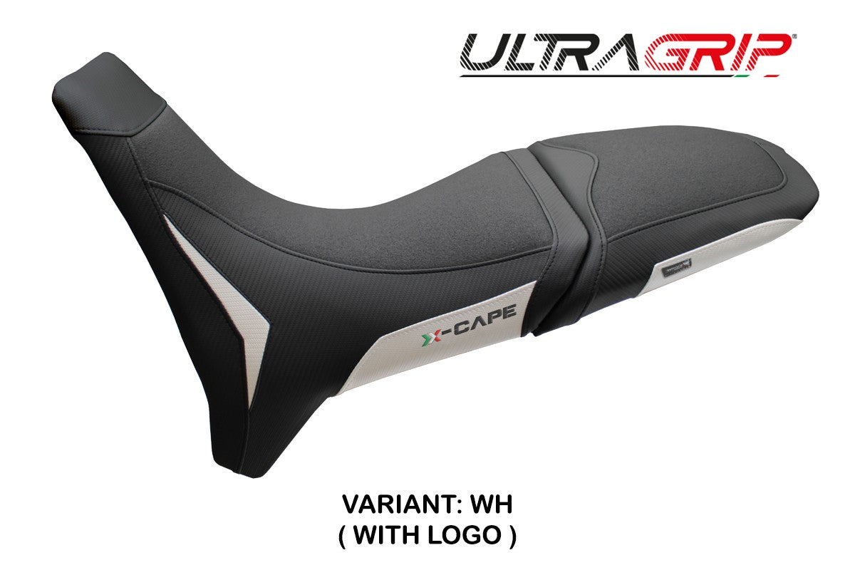 Moto Morini X Cape 650 700 2021-2024 2025 Seat Cover Tappezzeria Ultragrip White