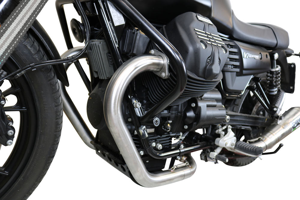 GPR Exhaust System Moto Guzzi V7 III Special-Stone-Carbon 2017-2018, Vintacone, Full System Exhaust