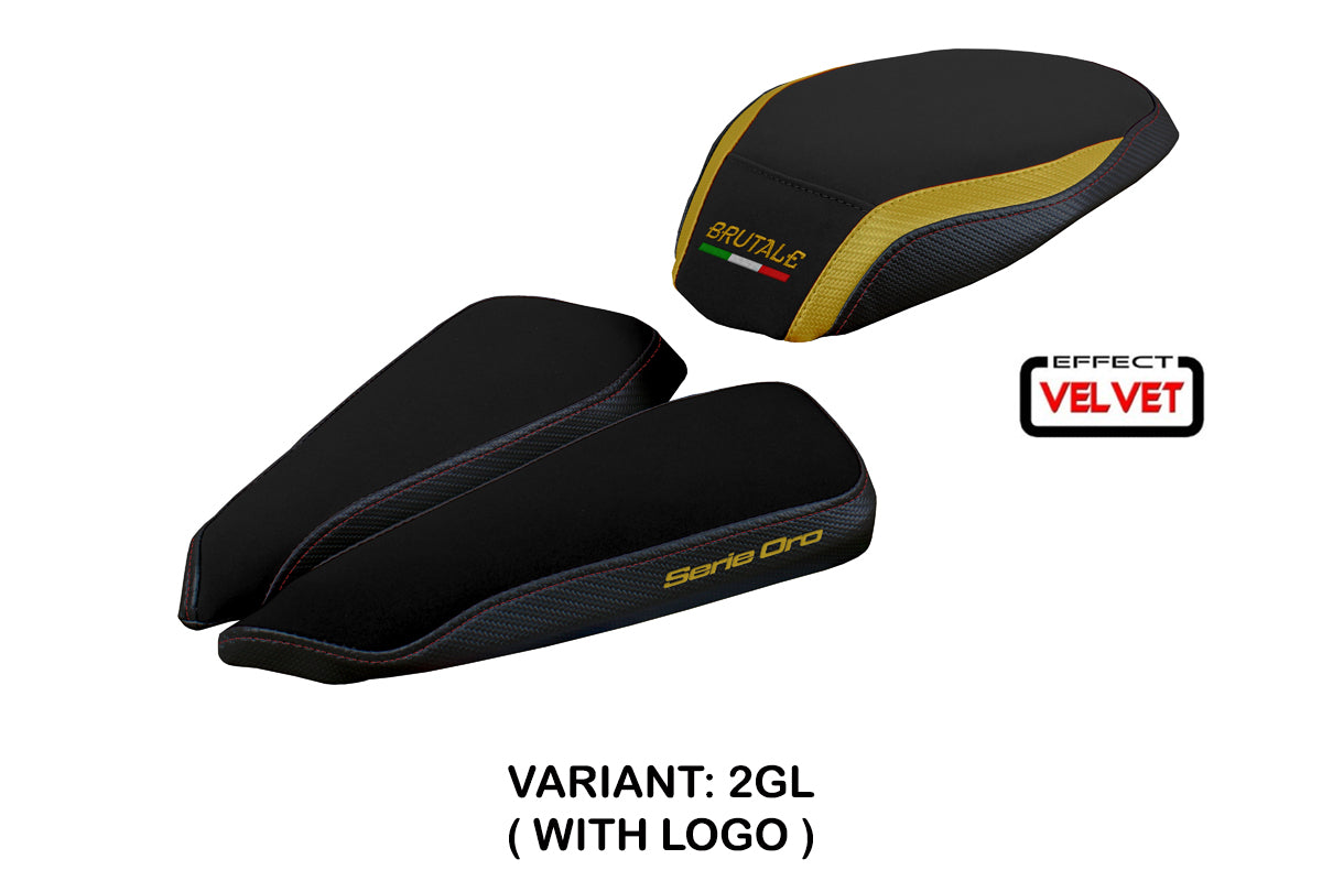 MV Agusta Brutale 1000RR 2020 2021 2022 2023 Seat Cover Tappezzeria Gold