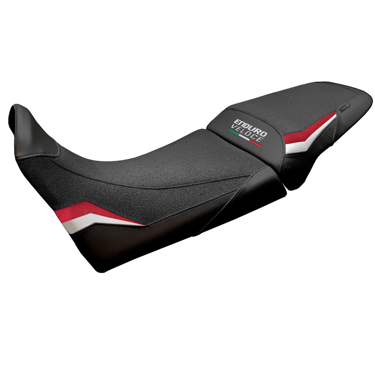 MV Agusta Enduro Veloce 2024-2025 Seat Cover Tappezzeria Ultragrip White Red